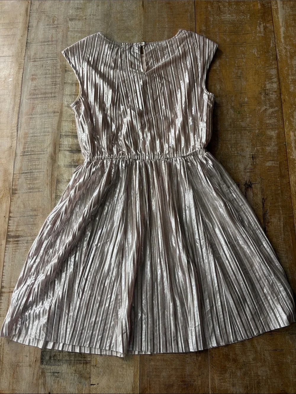 Crewcuts Girls' Pink & Metallic Gold  Party Dresses size 12/14